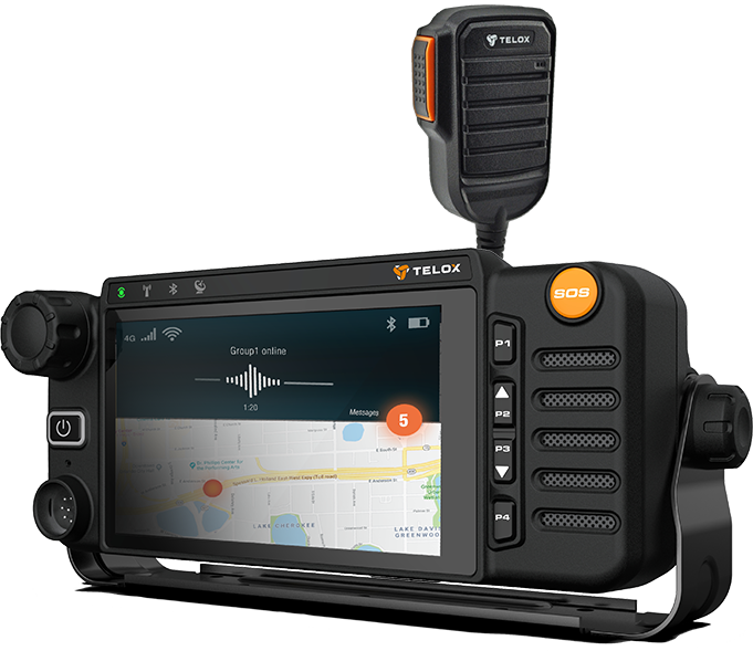 Mobile PTT Radios Teleo M5